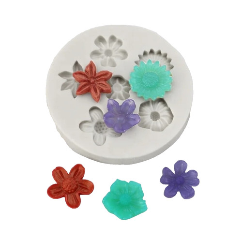 Daisy fondant mould - daisy,