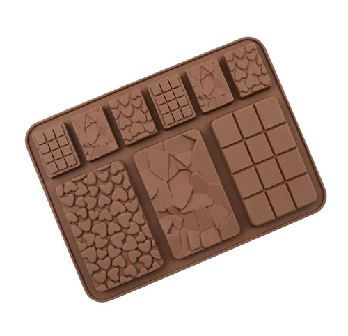 Chocolate bar mold silicone - bar,