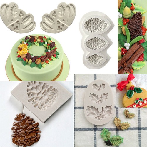 Silicone christmas fondant - silicone,
