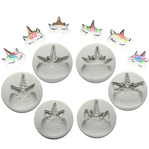 Unicorn moulds silicone - 6,