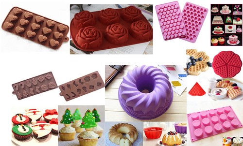Baking silicone fondant cake - baking,
