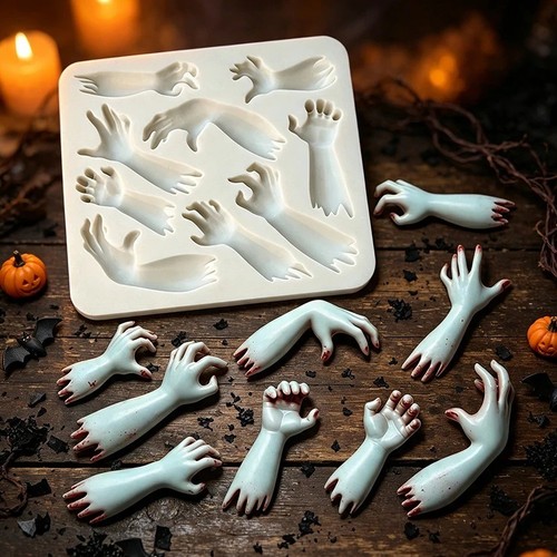 Halloween hand arm silicone - halloween,