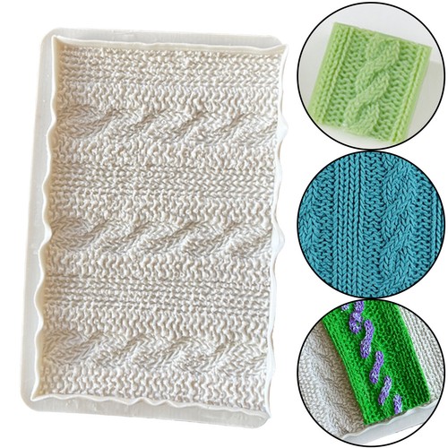 Knitting silicone fondant - knitting,