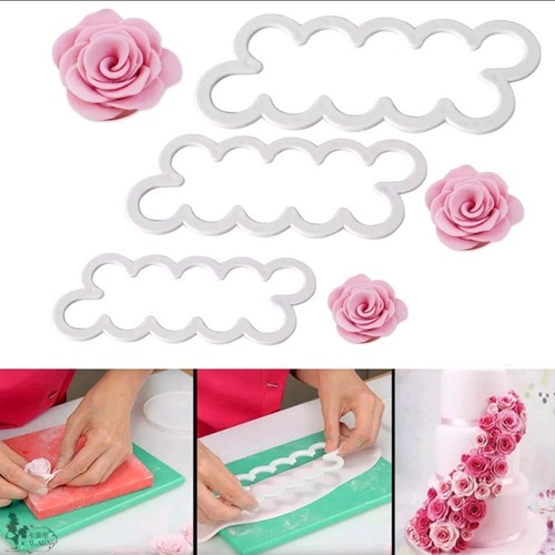 Rose petal flower cake - petal,