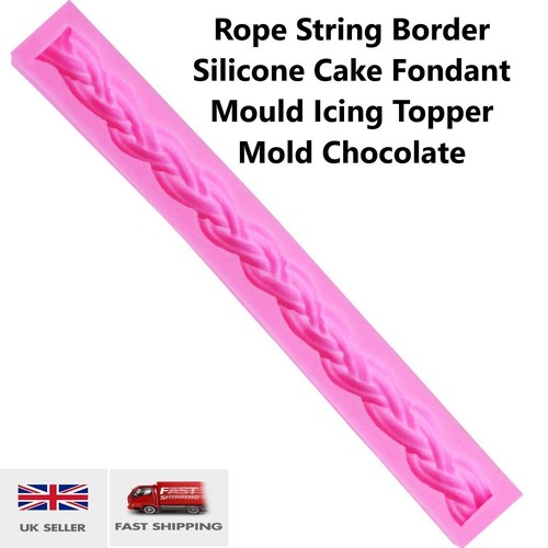 Rope string border silicone - border,