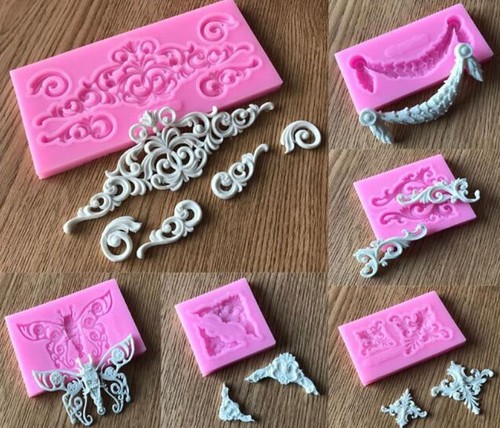 Silicone relief baroque - silicone,