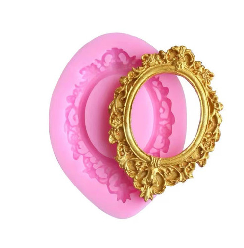 Vintage photo frame silicone - photo,