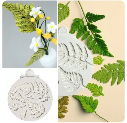 Plant leaf silicone - leaf, fondant