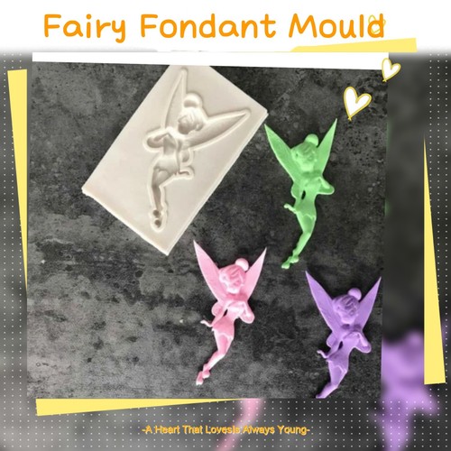 Fairy silicone fondant - fairy,