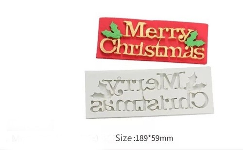 Christmas sign mould merry - christmas,