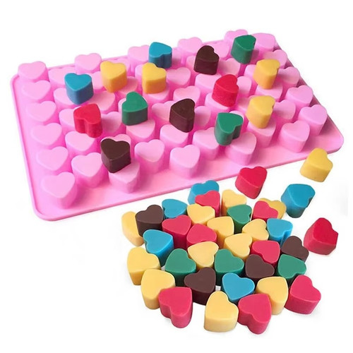 Pink mini love hearts - mini,
