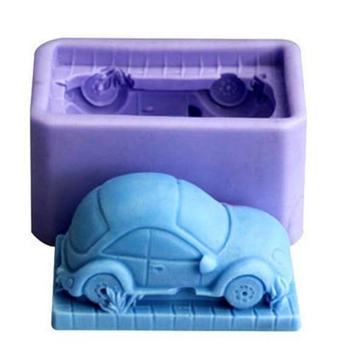 Car mould silicone cupcakes - mould,