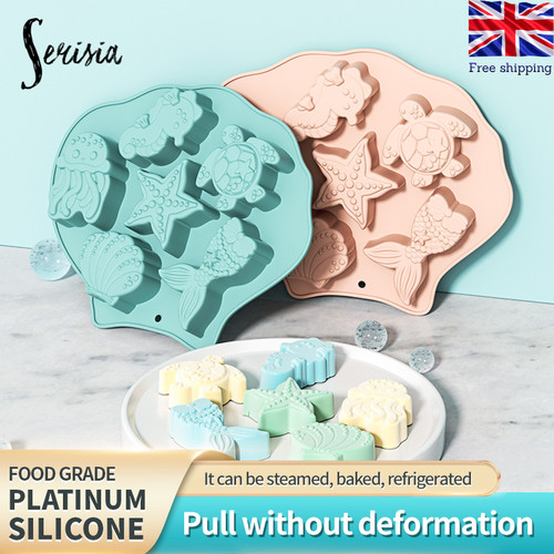 Silicone ocean mould - ocean, stick