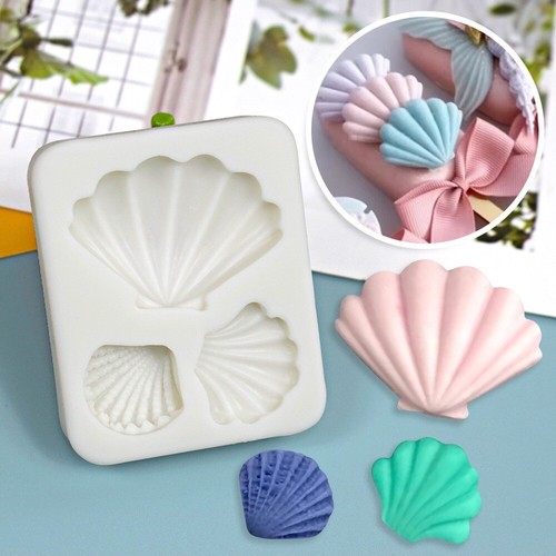 Sea shell silicone fondant - shell,