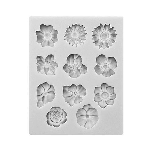 Silicone flower lace fondant - flower,