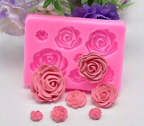 Rose flower silicone - flower,
