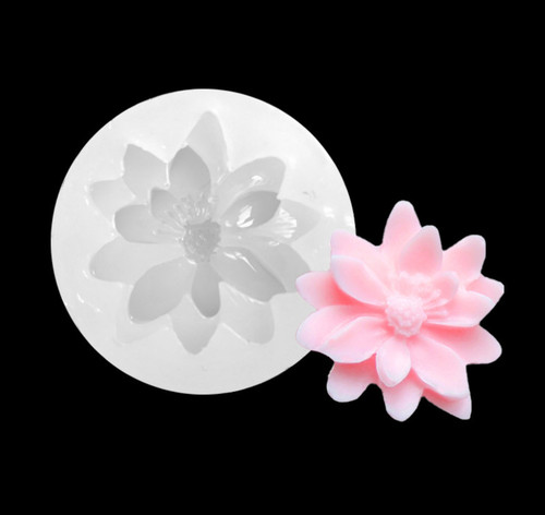 Flower silicone fondant mould - flower,
