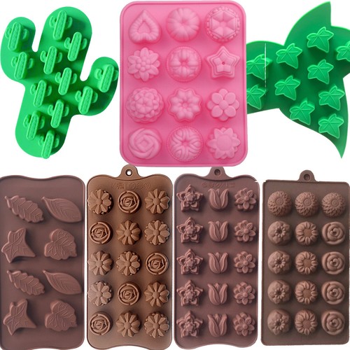 Flowers rose leaves silicone - leaves,