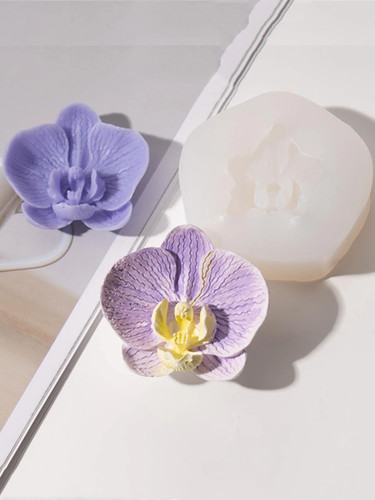 1pc orchid shaped silicone - shaped,