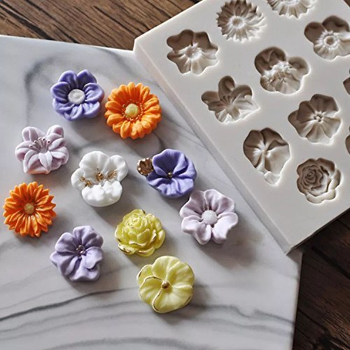 Silicone flower lace - silicone,