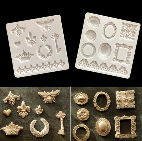 Silicone vintage frame - silicone,