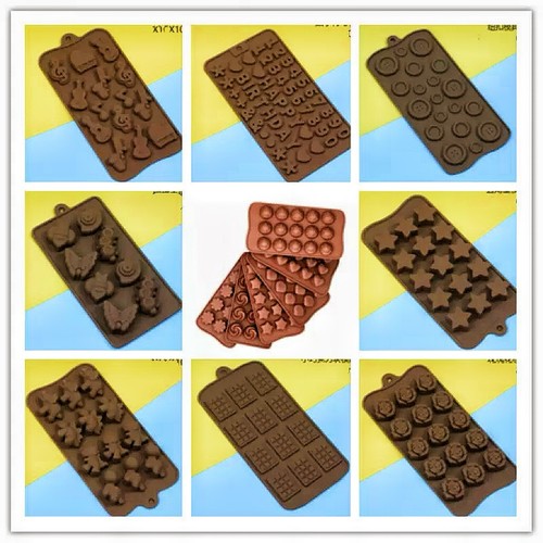 Silicone chocolate mould - silicone,