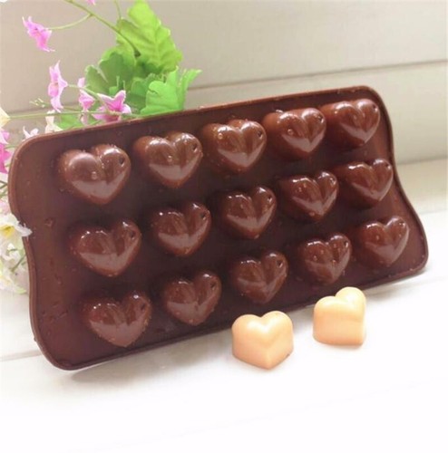 Love hearts silicone - silicone, mould