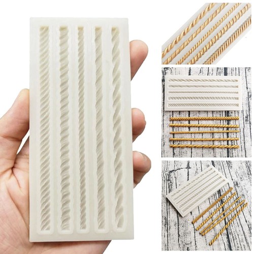 Knit rope silicone fondant - 3d,