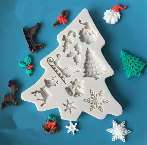 Christmas tree silicone - christmas,