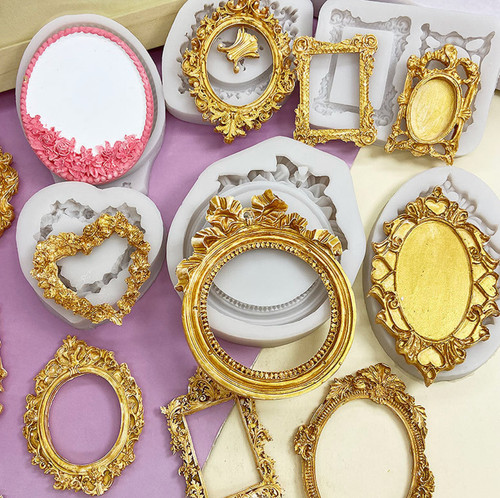 Vintage baroque silicone - vintage,