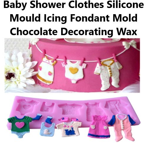 Baby shower clothes silicone - shower,