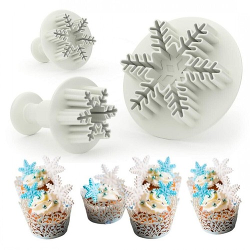 6pcs snowflake molds - snowflake, for