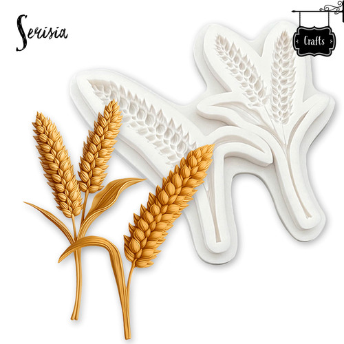 Wheat ear silicone sugarcraft - ear,