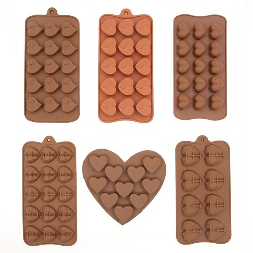 Heart shape silicone chocolate - heart,