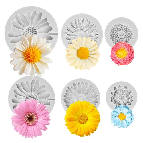 Silicone flower moulds for - moulds,
