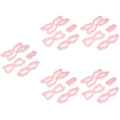 Plastic 5sets bow tie - plastic,