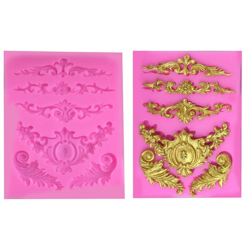 Vintage silicone fondant mould - vintage,