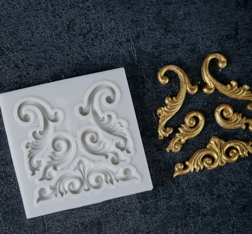 Baroque relief silicone - baroque,