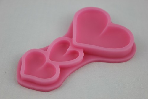 Hearts mould triple - triple, stack