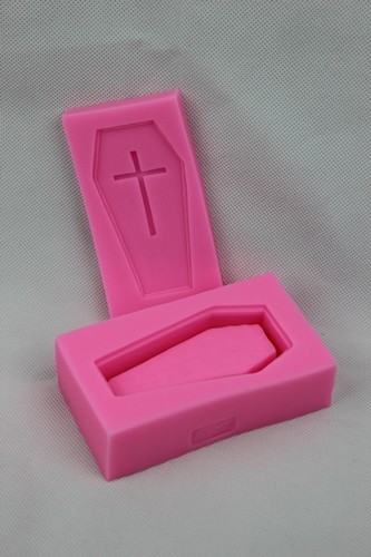 Coffin lid mould halloween - &,