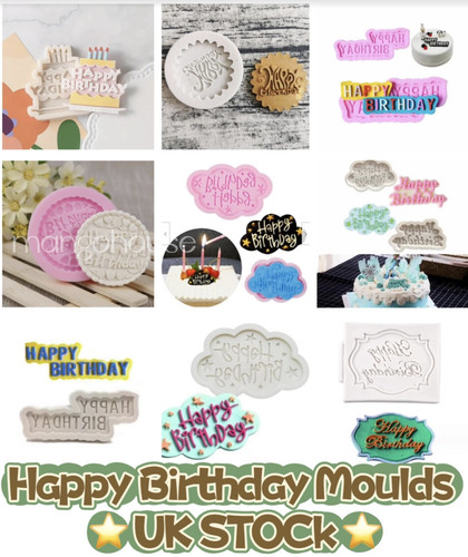 Happy birthday silicone - happy,