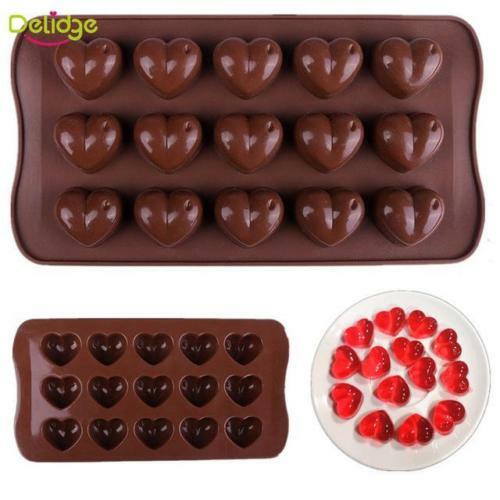 Love hearts silicone mould - hearts,